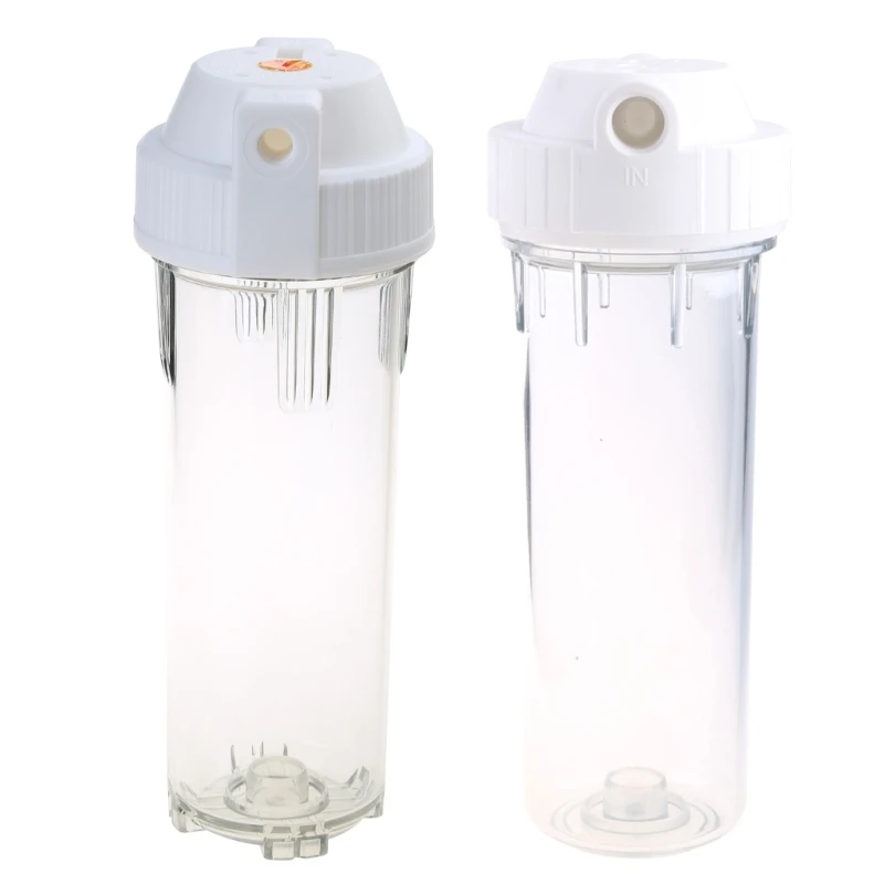 

Transparent Water Purifier Filter Bottle 4/2 Point Interface Clear Filtration
