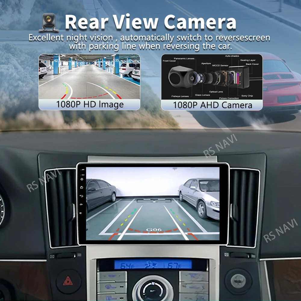 Qualcomm Android 16 For Hyundai Veracruz IX55 2006 -2015 2K QLED Car Radio Multimedia Video Player GPS Stereo Dsp CarPlay Auto
