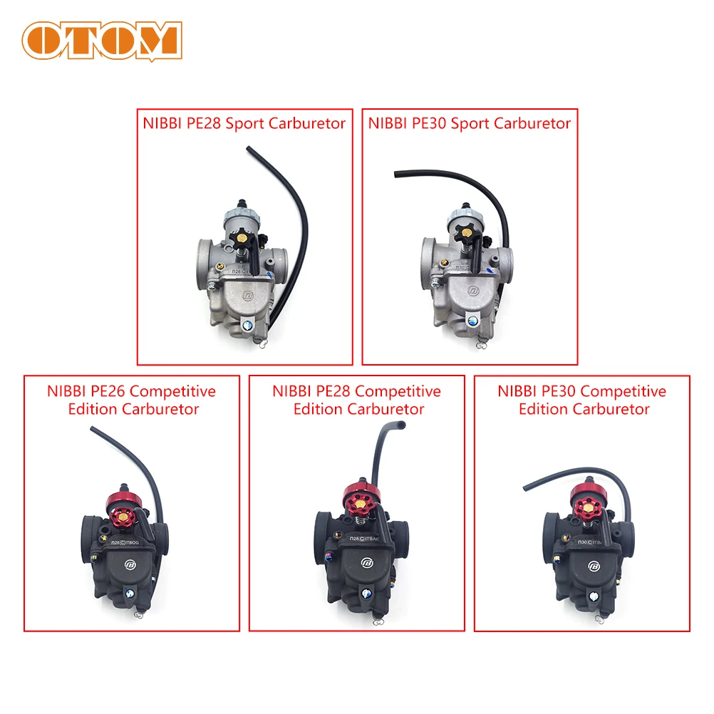 

OTOM PE26/28/30 Motorcycle Carburetor For AVANTIS FX250 A2 A5 A7 LUX 250 ENDURO 300 CARB NIBBI EXCLUSIVE ATV UTV Dirt Bike Parts