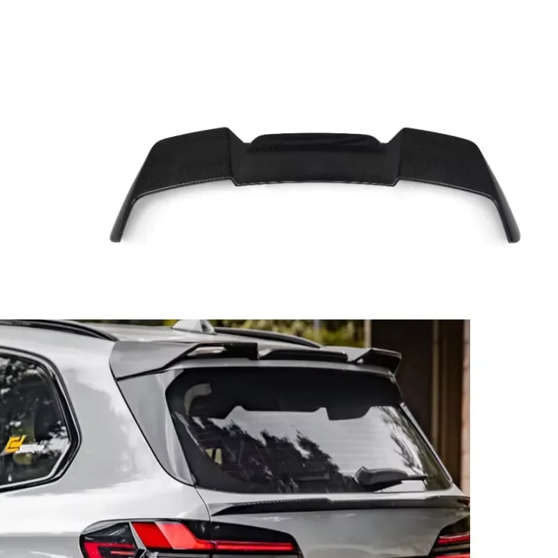 Dry Carbon Fiber G05 G18 Spoiler High Kick Rear Trunk SQ Style Car Spoiler Wings for X5 G05 LCI G18 LCI 2023-IN