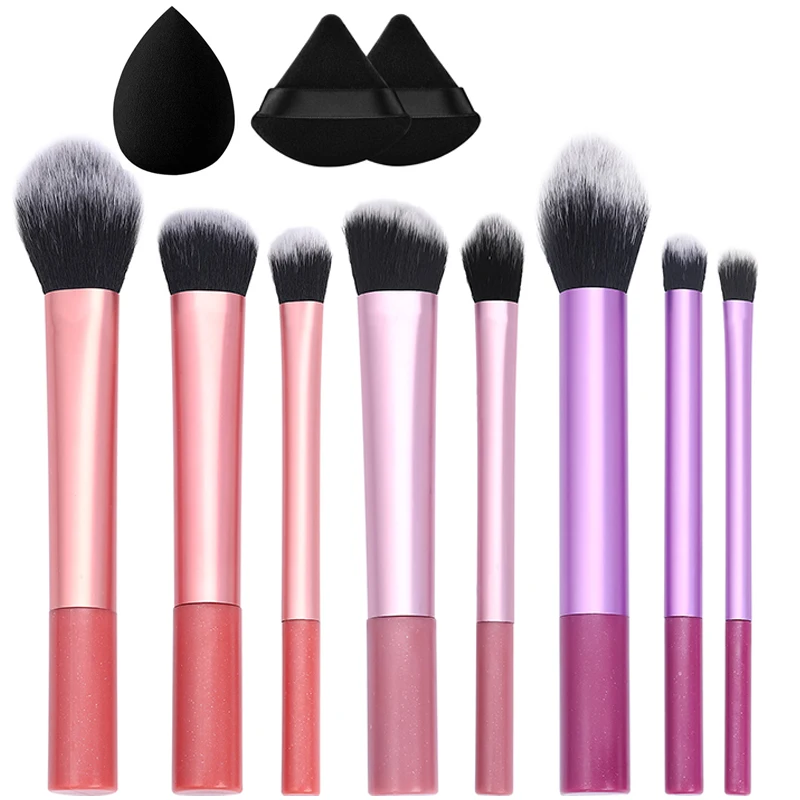 8PCS Makeup Brushes Set Professional Super Soft Cosmetics Foundation Blush Eyeshadow Contour Detail Blending Brush Beauty Tool