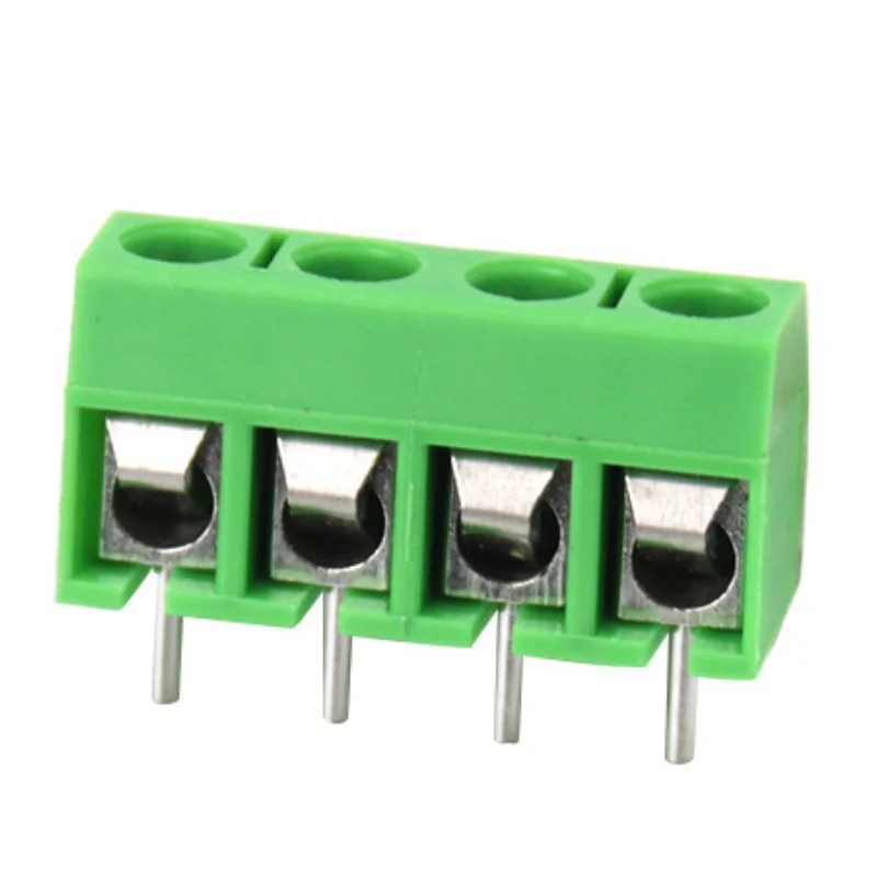 10-50 قطعة PCB محطة كتلة موصل الملعب 5.0 مللي متر KF301 مستقيم دبوس 2P 3P المسمار PCB كتل طرفية موصل مجموعة متنوعة