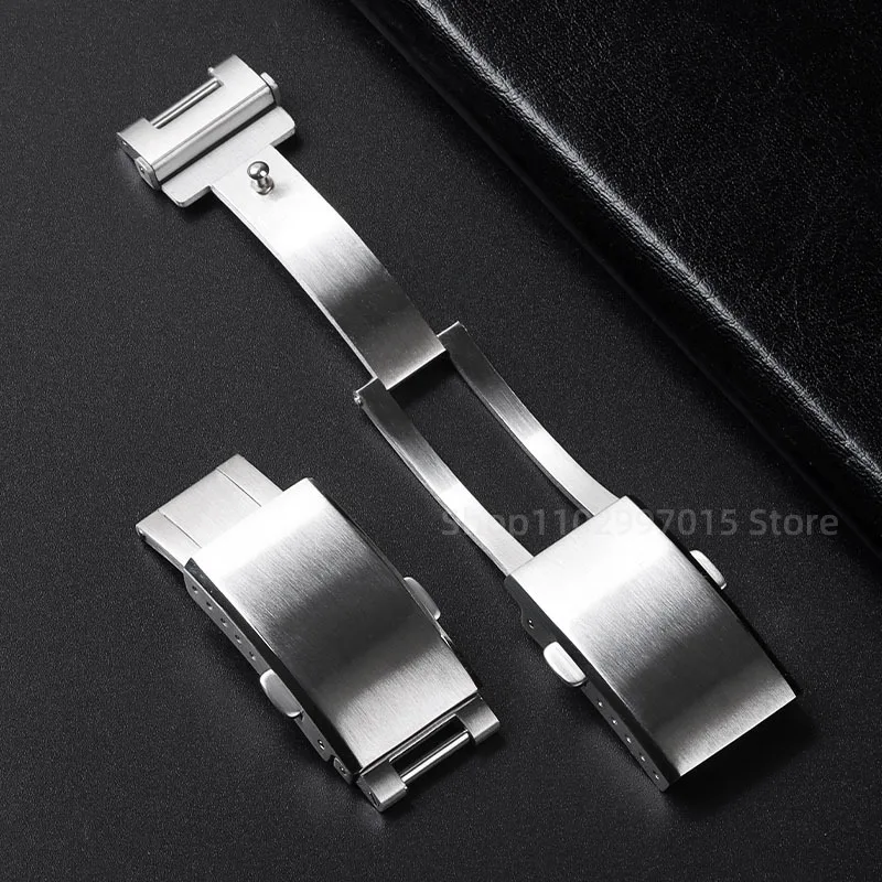 Роскошная Пряжка из нержавеющей стали 9 мм × 16 мм для часов Rolex DAYTONA SUBMARINER yach- Master GMT металлические складные аксессуары для часов