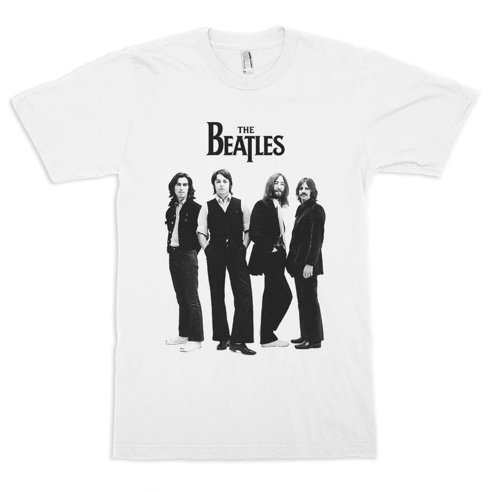 The Beatles T-Shirt / Cotton Tee / Men's Women's All Sizes Oversized Printed Round Neck T-shirt