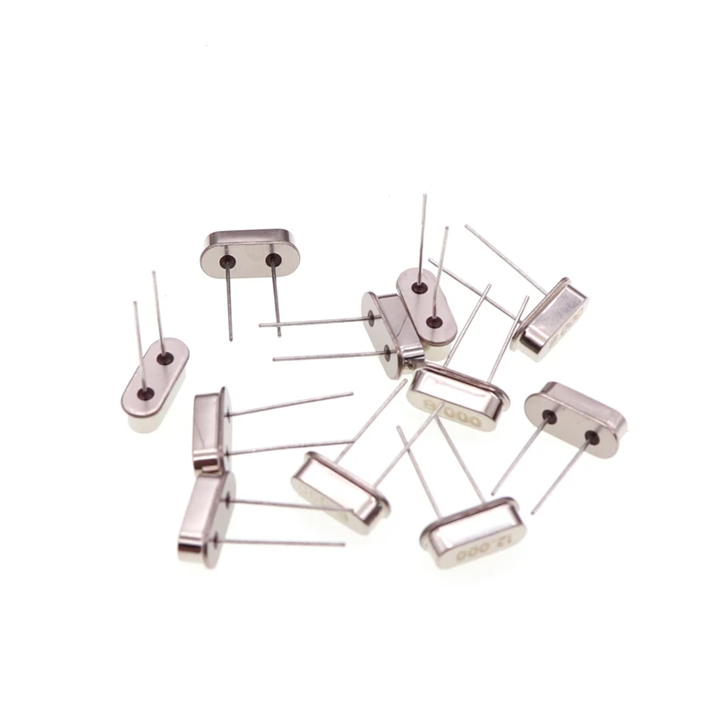 20pcs Hc-49s Crystal Oscillator Electronic Resonator Ceramic Quartz Resonator HC-49 DIP 32.768k 4 8 12 16 20 25 Mhz