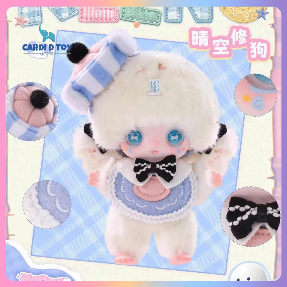 

New Genuine Ghost Keeno Blind Box Ghost Keeno Keychains Keyring Trendy Toy Ornament Gift Fluffy Cute Ghost Series Mystery Box