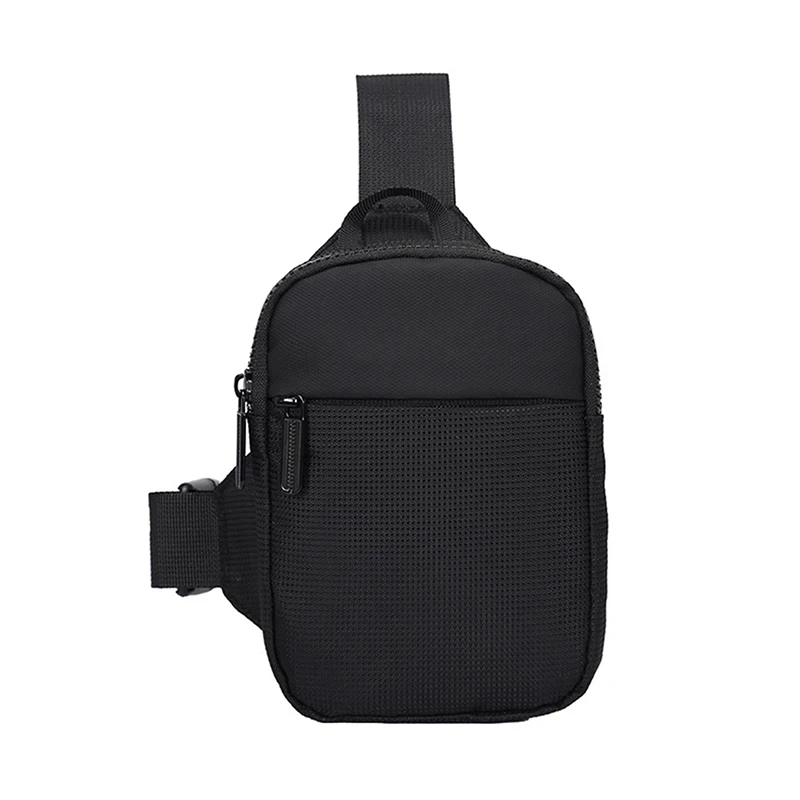Mini-Brusttasche für Herren und Damen, lässige Umhängetasche, wasserdichtes Nylon, für Outdoor-Aktivitäten, Laufen, Radfahren, Reisen, Handytaschen – Detail 5