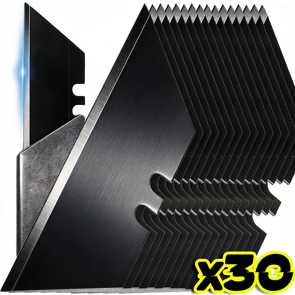 10/30Pcs Black Allo…