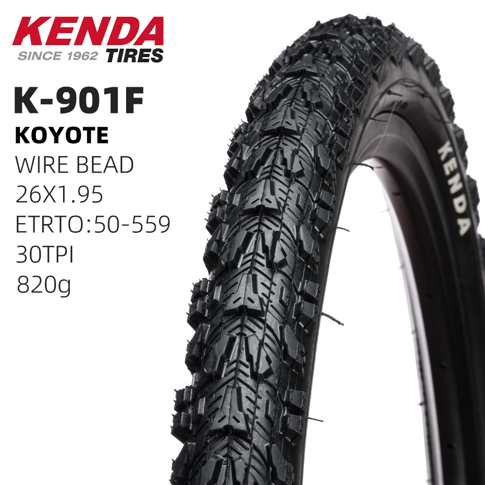 26X1.95 50-559 KENDA KOYOTE K-901F MOUNTAIN BICYCLE TIRE TRAVEL BIKE TYRE K901 K901F