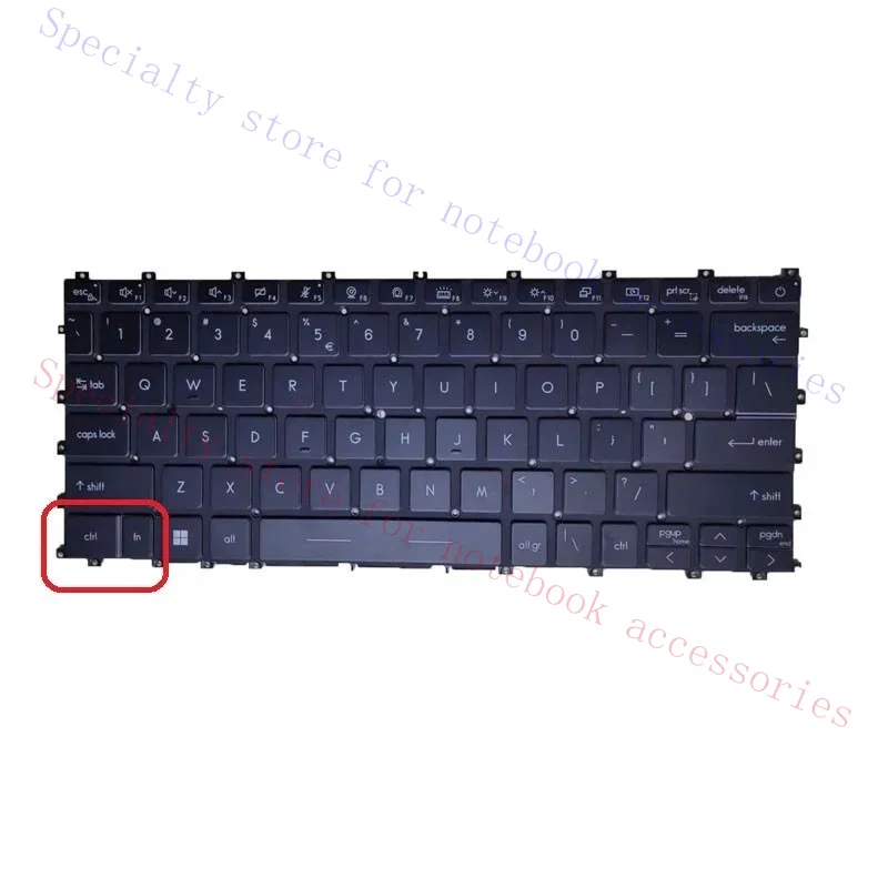 For MSI Summit E13 Flip Evo-A11M A11MT MS-13P2 MS-13P3 Laptop Keyboard Backlit