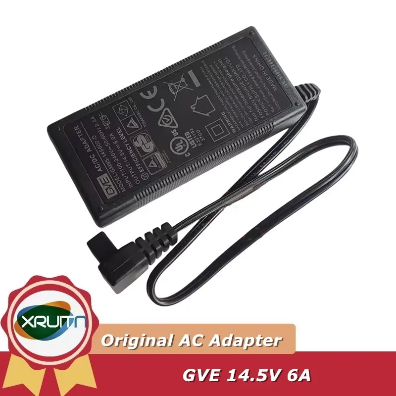 Genuine GVE GM95-145600-D 14.5A 6A 87W AC/DC Adapter Charger Portable Car Refrigerator Power Supply GM95145600D