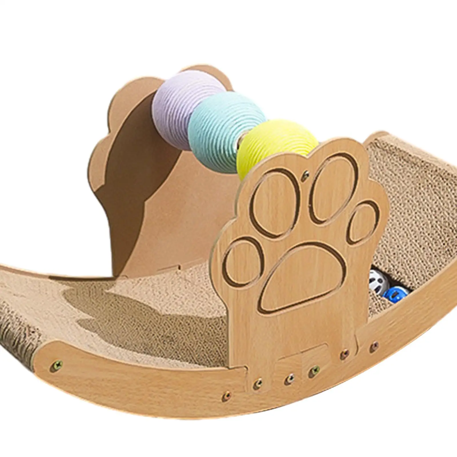 

Scratching board, cat scratching pad with sisal cat scratching ball and solid