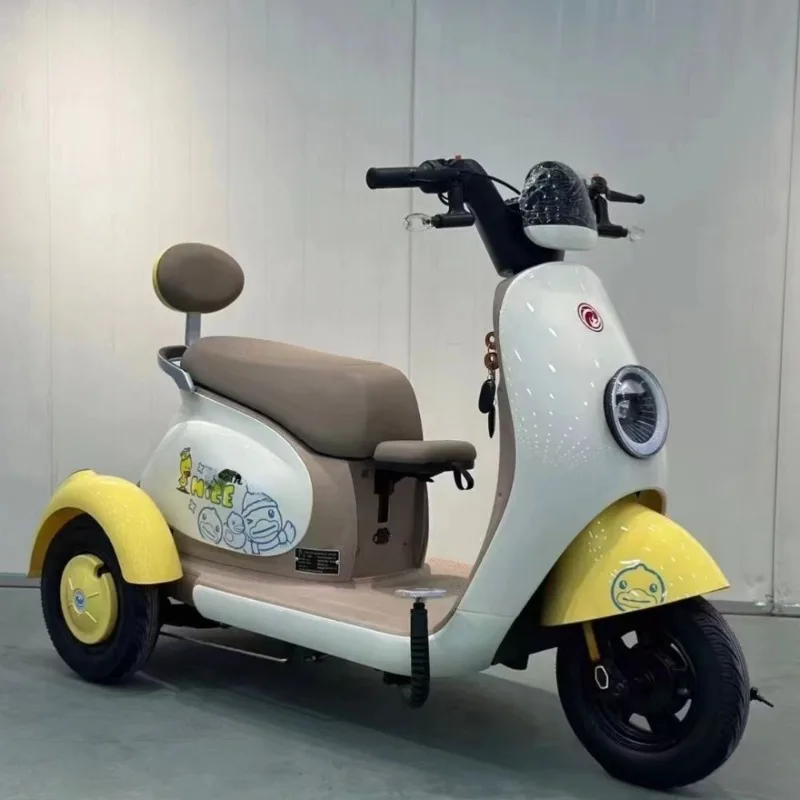 Haushalt Ältere Freizeit Kleine Behinderte Mobilität Roller Große Kapazität Korb 600 W High Power Erwachsene Fließende Elektrische Dreirad – Detail 4