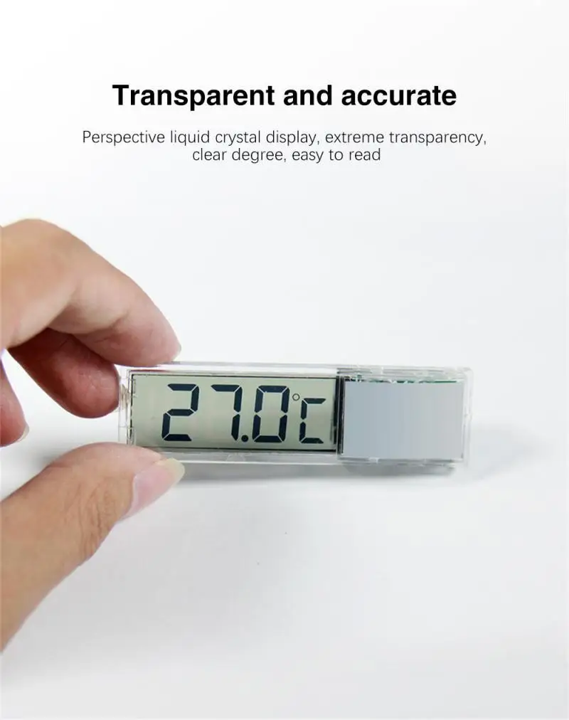 Electronic Thermometer LCD Aquarium Digital Fish Tank Temperature Measurement Fish Tank Temp Meter Aquarium Accessories