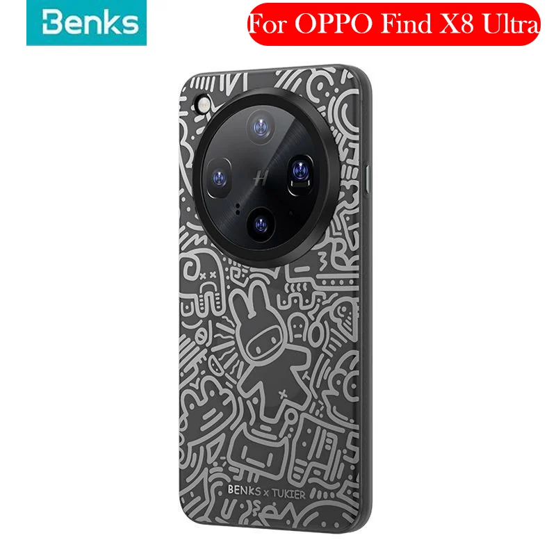 

Benks Magnetic Case For OPPO FIND X8 ULTRA Wireless Charging Back Cover Shell