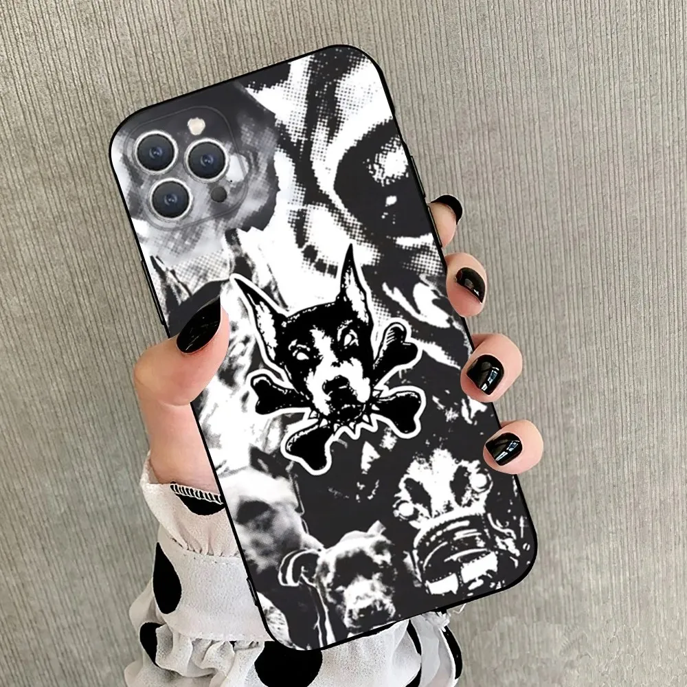 C- City M-Morgue Zillakami Phone Case For iPhone 15,14,13,12,11,Plus,Pro Max,XS,X,XR,SE,Mini,8,7 Soft Silicone Black Cover