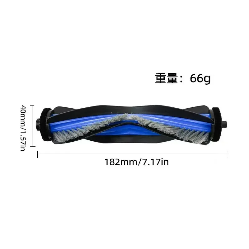 Original Ecovacs X8 Omni Vacuum Cleaner Accessories X8 Pro Omni Main Brush Cover Cleaning Solution Consumables