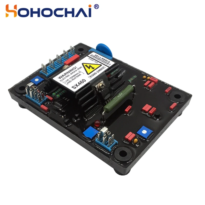 Imagem -04 - Borracha Macia Sx460 Avr Regulador de Tensão Automático Estabilizador Diesel Gerador Acessórios Sx460-a com Peças Livres