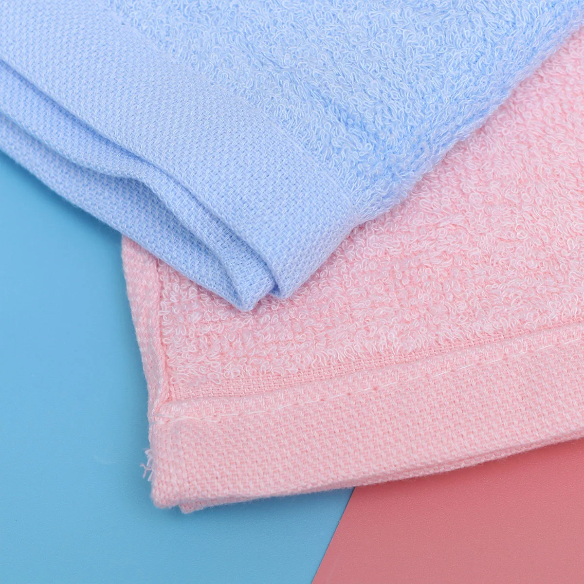 

5 Pcs Baby Towel Towels Washcloths Bamboo Fiber Bib Kids Handkerchief Absorb Water