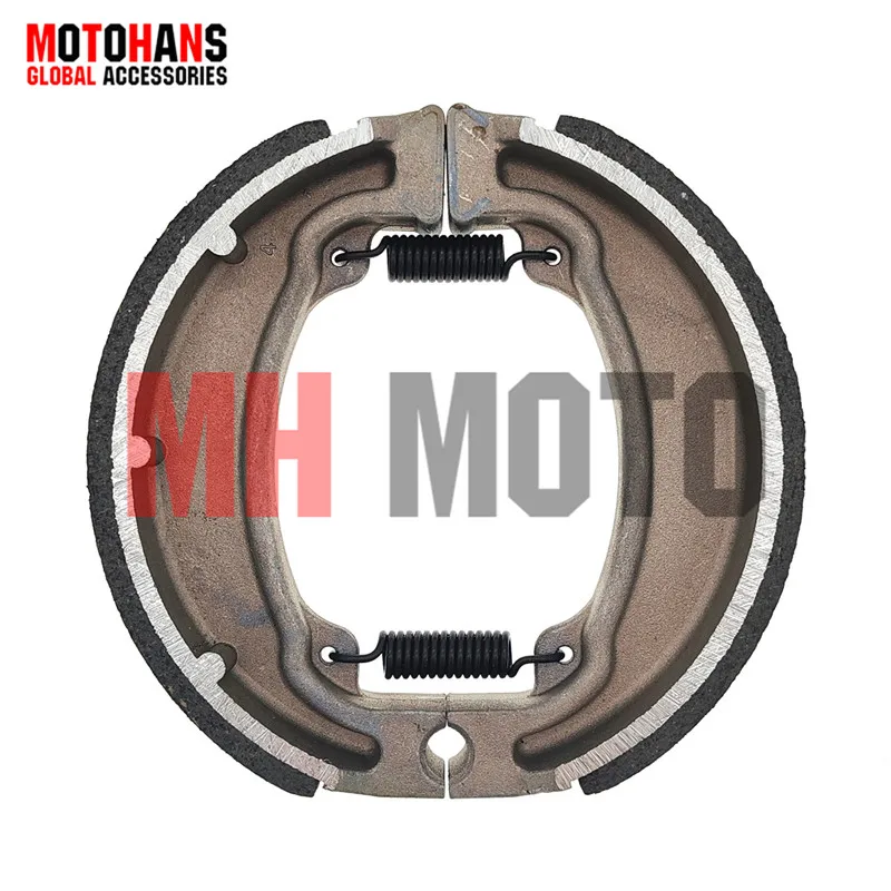 

MOTORCYCLE PARTS BLACK SHEEL ASBESTOS FREE BRAKE SHOE 130*25 FOR HONDA WH125-Z CG125 CARGO DT175 ECO100 CBF125 KYMCO AGILITY125