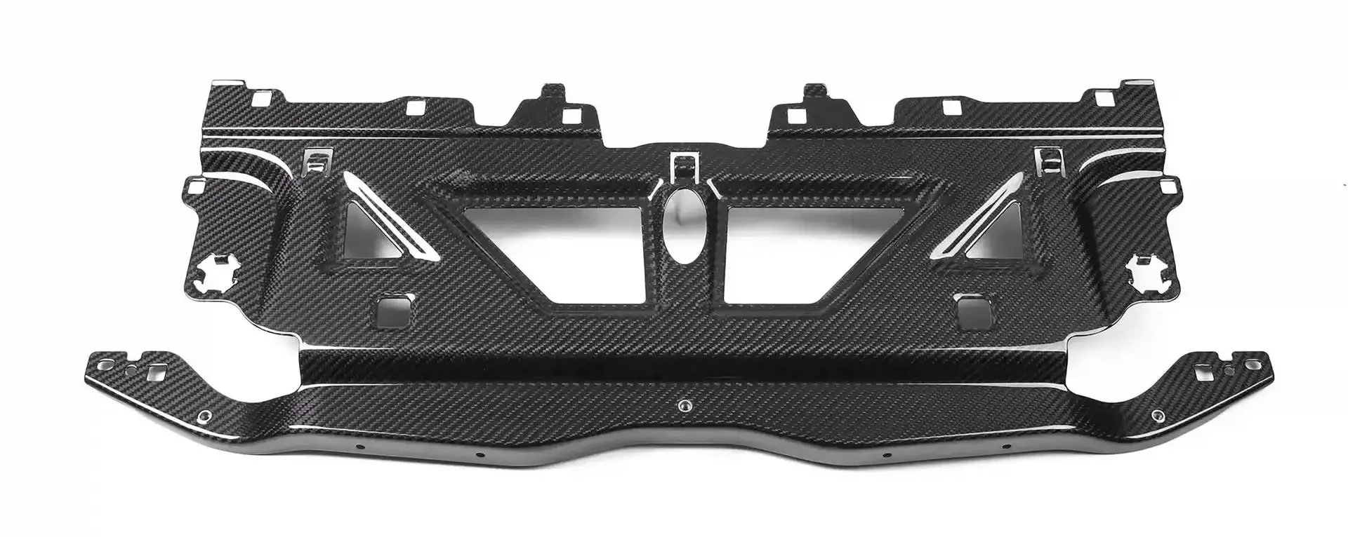 Suitable for BMW M3M4M2G80G82G87 dry carbon fiber water tank decorative cover water tank guard