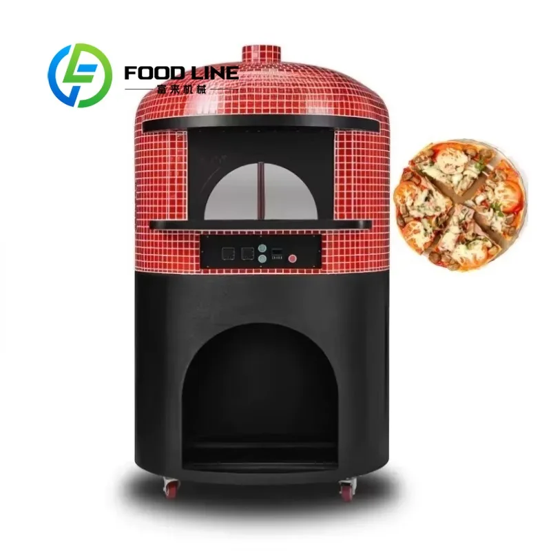 New Stand Model Stainless Steel Pizza Oven Golden Supplier Electric Gas Ceramic BBQ Grill with Custom Size for Fast Takeaway