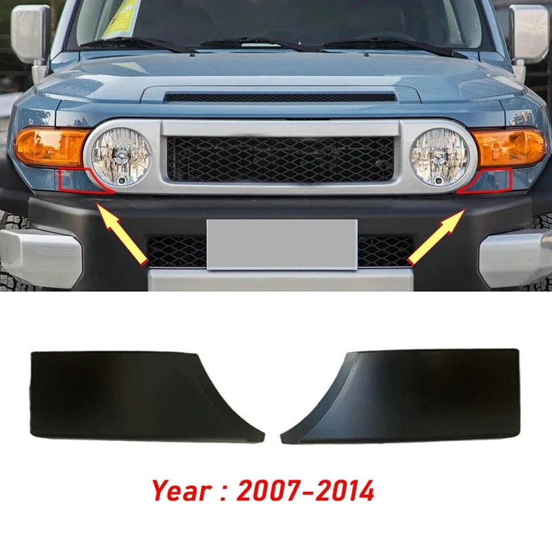 Front Bumper Filler Cover 52513-35100-B0 For Toyota FJ Cruiser 2007-2014 Car Headlight Lower Decorative Panel