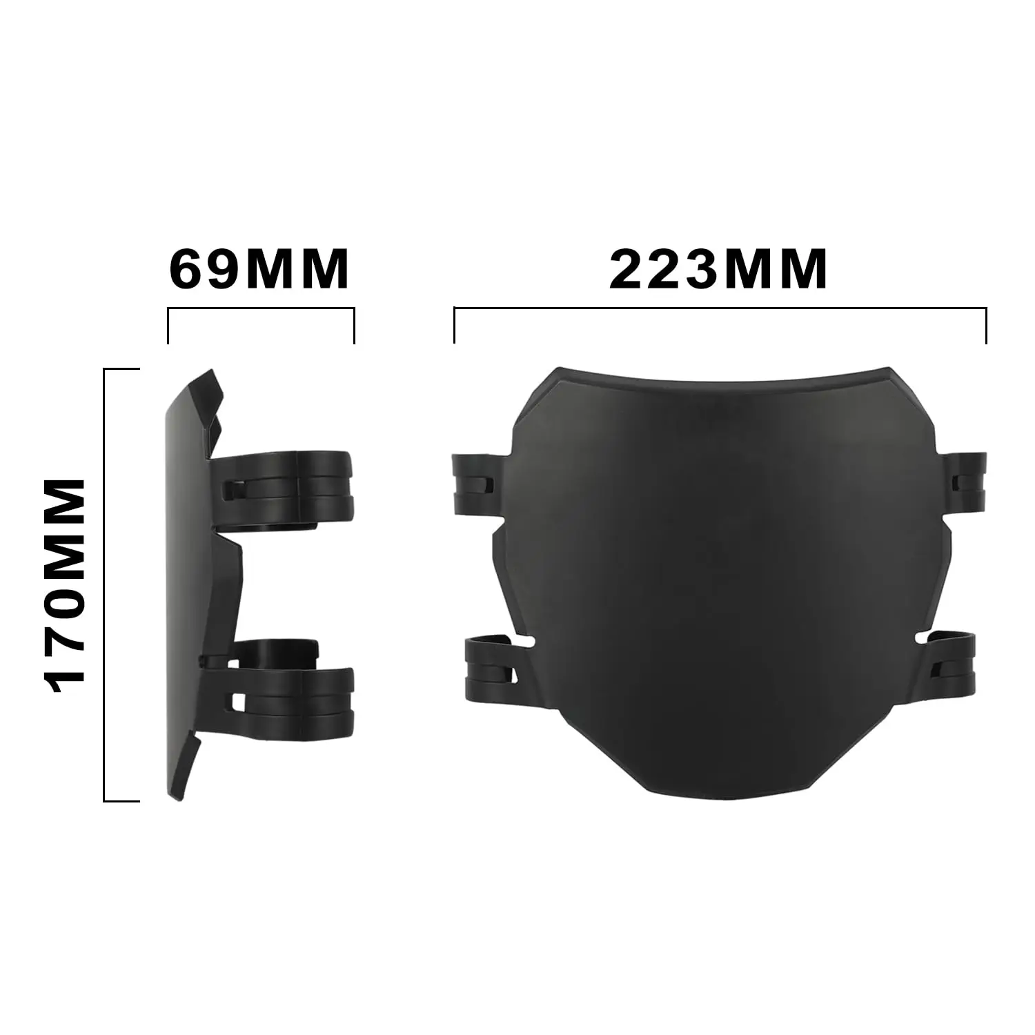 Motorcycle Front Windshield Cover For Surron Light Bee X/L1e Talaria Mx4 Sx Crf Yz Yzf E-Bike Motorcycle Accessories