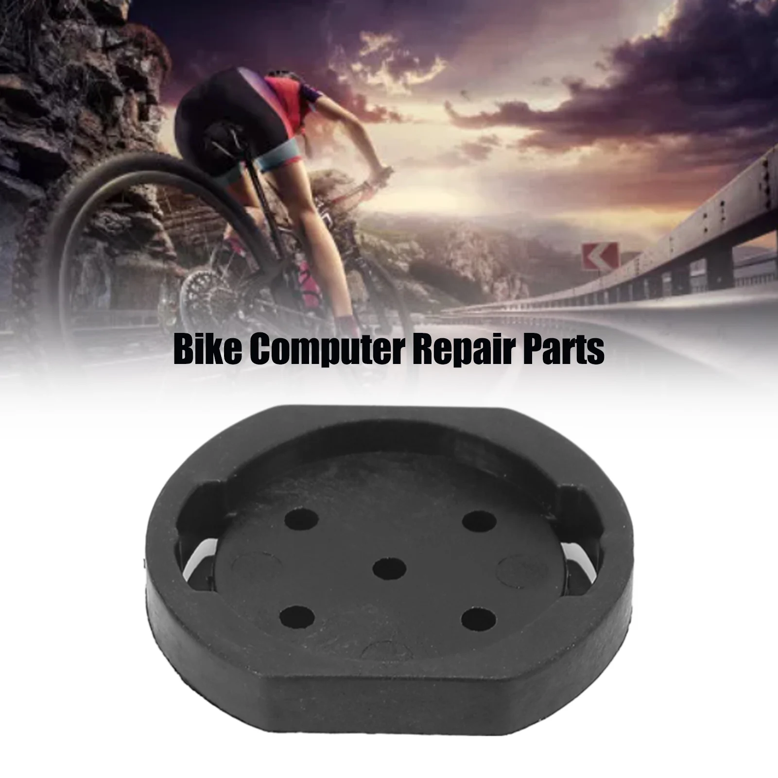 Bike Computer Repair Tool Set 5 Screws Computer Bracket Fixed Base Replacement Fit for Garmin Bike Computer Bracket Fixed Base