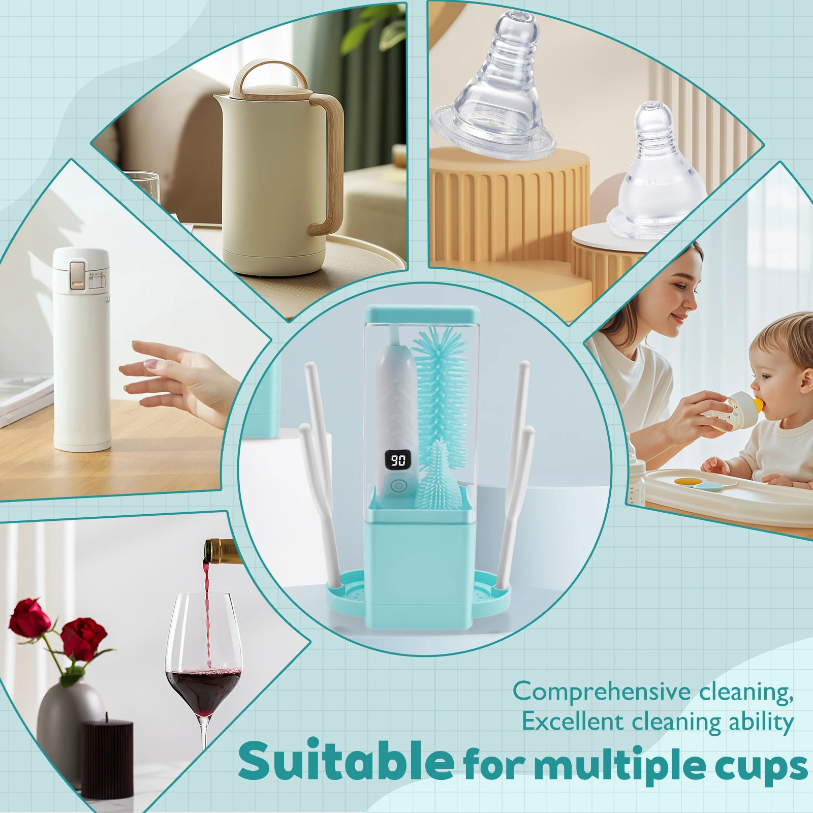 Thumbnail 3 - #4 Baby Bottle Cleaning Brushes Deals & Discounts