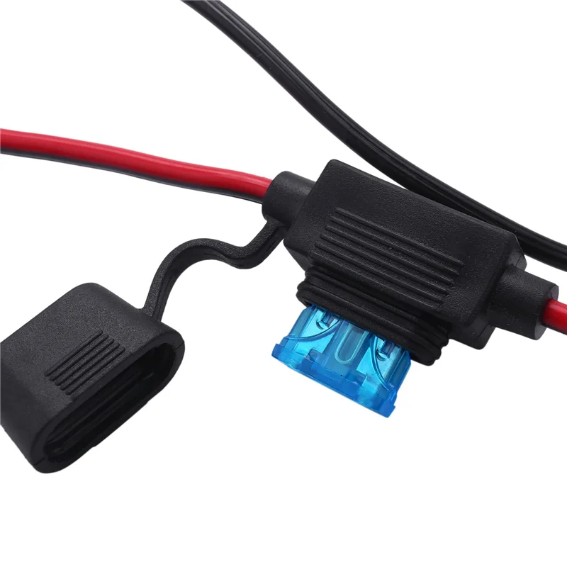 SCLS 3X 2FT 12V 24V 자동차 담배 라이터 소켓 여성 어댑터 15A 악어 클립 자동차 배터리 클립 온 연장 코드