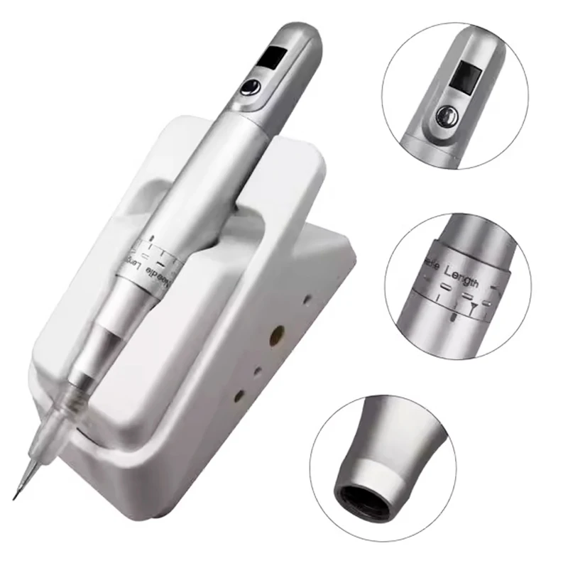 PMU Machine Tattoo Pen Kit Professional Microshading Machine Supplies Tattoo Device for Permanent Makeup Lips Eyebrow Tool