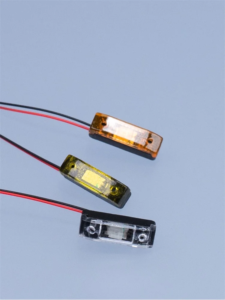 JUWUBA Width Warning Light Spotlight Clearance Light For 1/14 Tamiya Rc Model Toy Truck For 770s Actros Arocs MAN Accessories