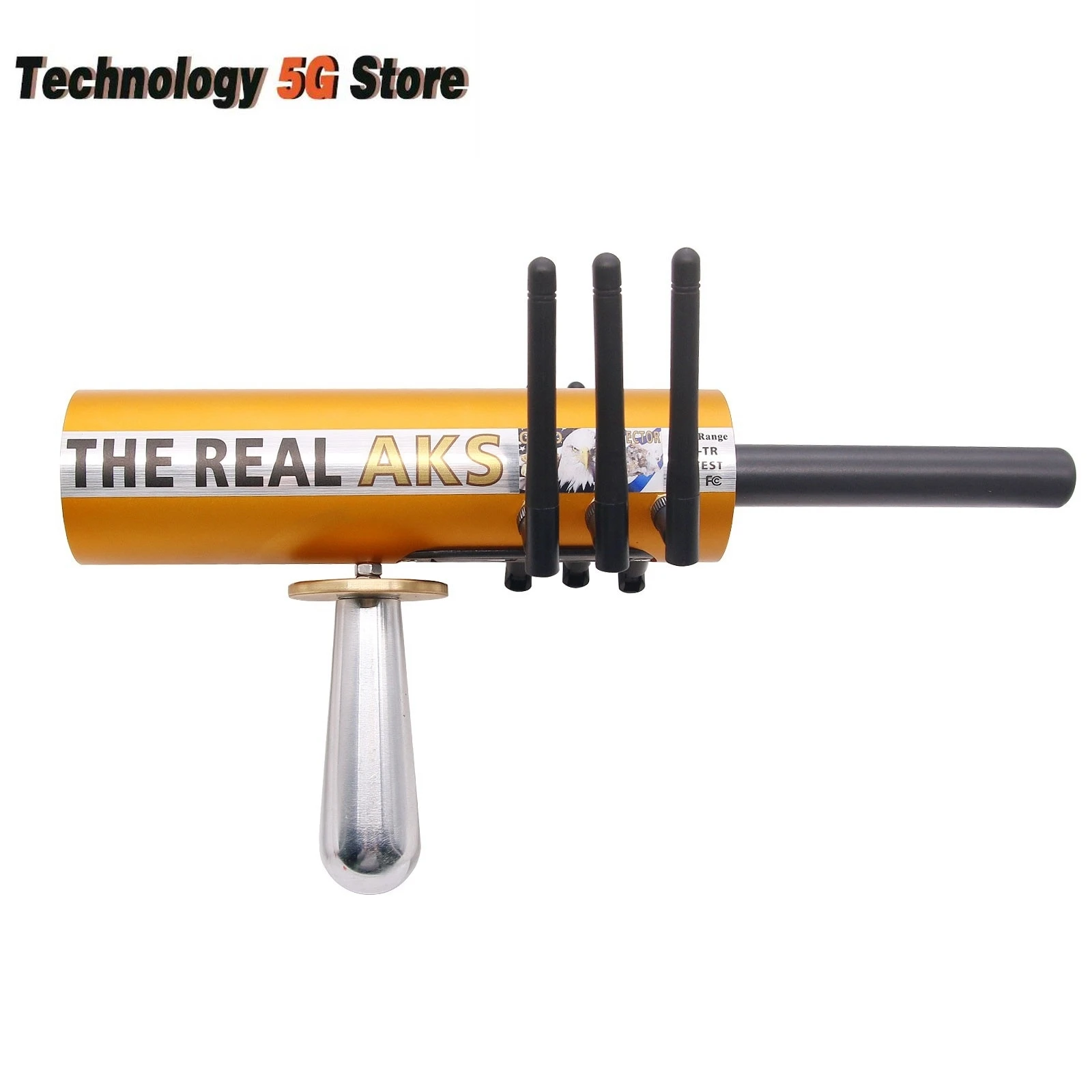 

Настоящий металлоискатель AKS, детектор золота дальнего действия 14 м, 6 антенн для подземного обнаружения золота, серебра, драгоценных камней, бриллиантов