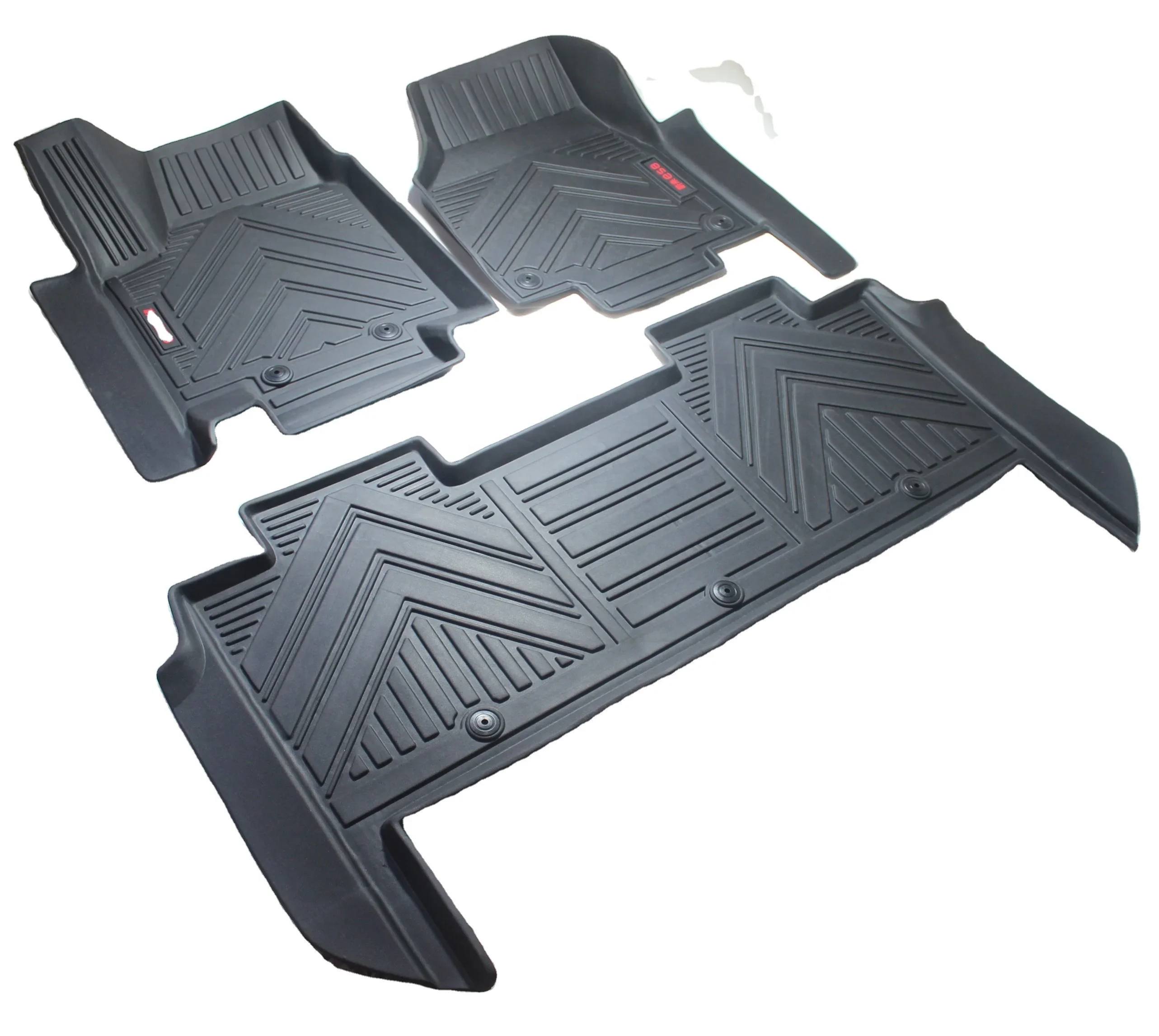Custom Suitable for Ford Tesla right wheel drive car special anti slip car mat TPE customized floor mat