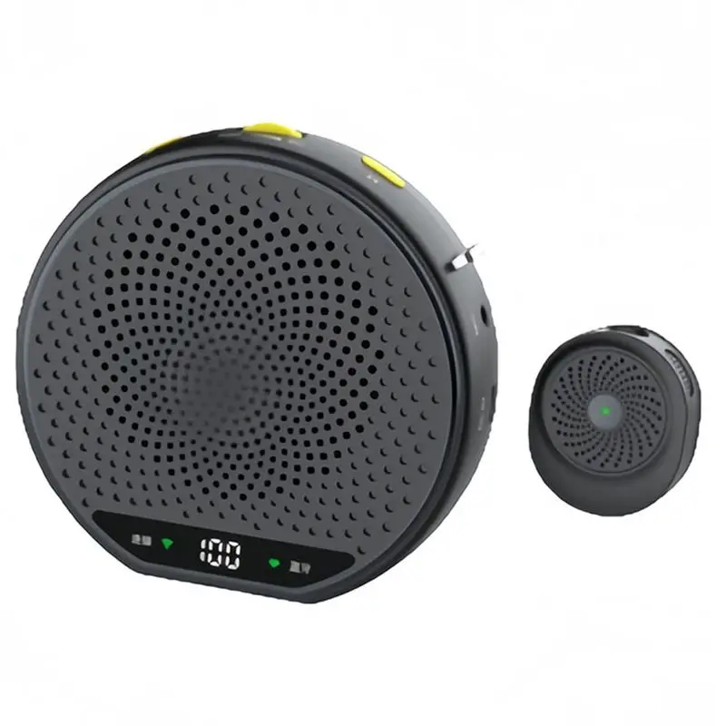 

Беспроводной динамик CABE-Little Bee, громкий петличный динамик, 2,4G, Bluetooth, магнитная кнопка, руководство для учителя, торговый центр