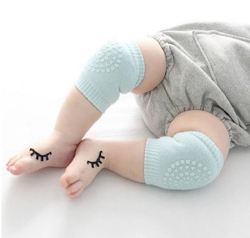 Zomerkniebeschermers Voor Kinderen Wijzen Anti-Slip Katoenen Kniebescherming Voor Baby 'S Ademend Sport Baby Kruipende Elleboog Groothandel