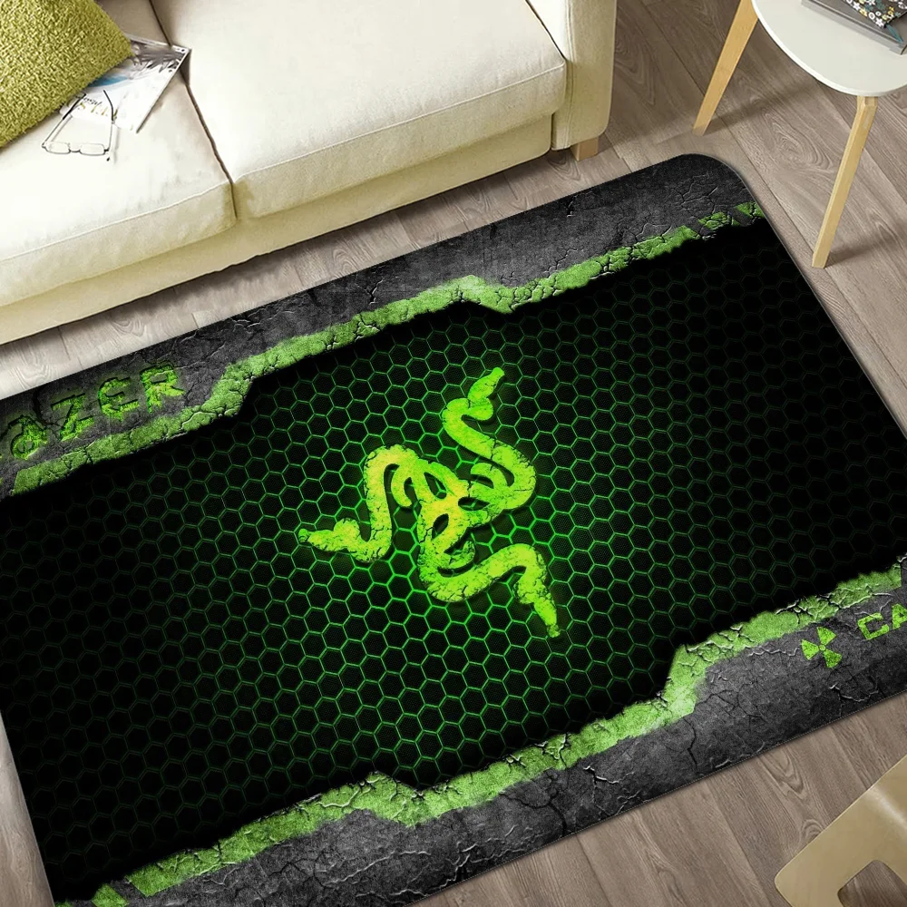 R-Razer Art Kitchen Mat Kids Room Bedroom Decoration Balcony Anti-Slip Doormat Living Room Alfombra