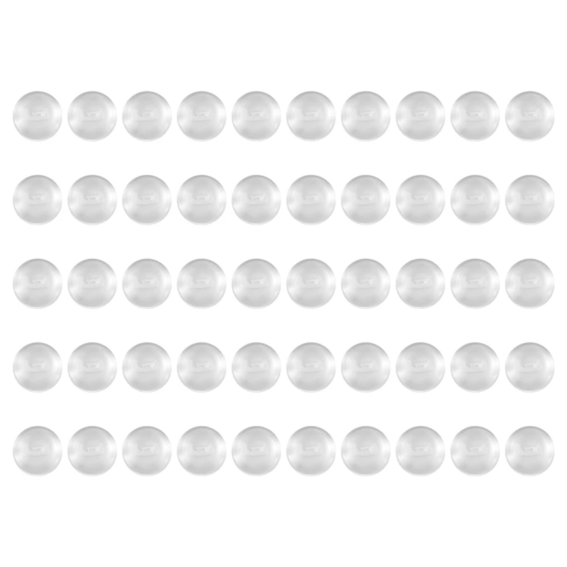 

50 шт./лот, 12 мм, круглые, с плоским дном, прозрачные стеклянные кабошоны, высокое качество