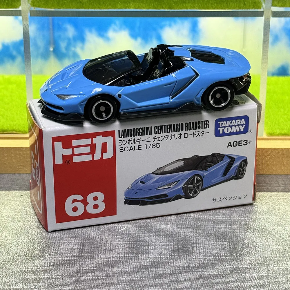 

Takara Tomy Tomica Азиатское ограниченное издание No 68 Lamborghini Centennial Bull Спортивный автомобиль Литье под давлением Статический режим автомобиля из сплава