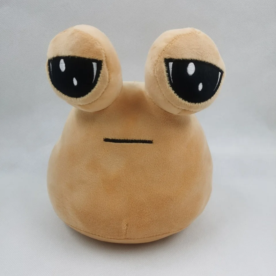 Hot Kawaii Game My Pet Alien Pou Plush Toy Furdiburb Emotion Alien Plushie Stuffed Animal Pou Doll 22cm