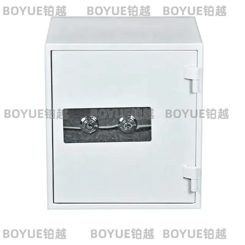 Fireproof Electronic Safe with Fingerprint and Password Lock Thickened Anti Theft Security Box for Home Office Hotel Use