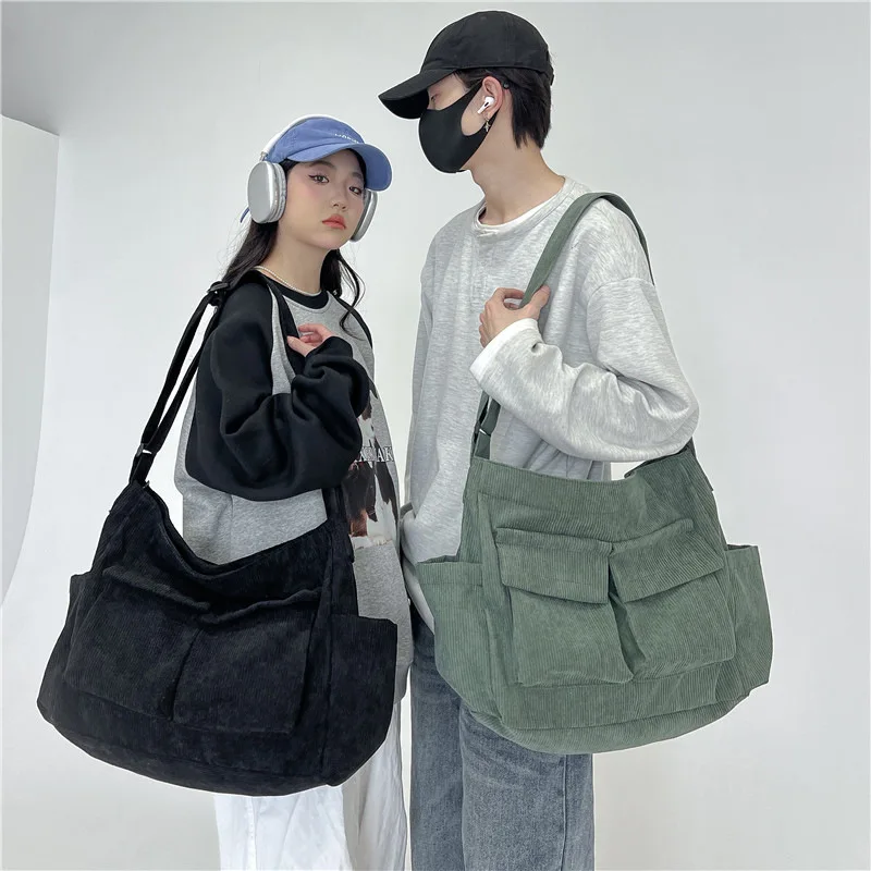 

2025 Новая большая вместительная сумка для женщин, модная парусиновая сумка через плечо, дизайнерская роскошная сумка, повседневная пригородная сумка