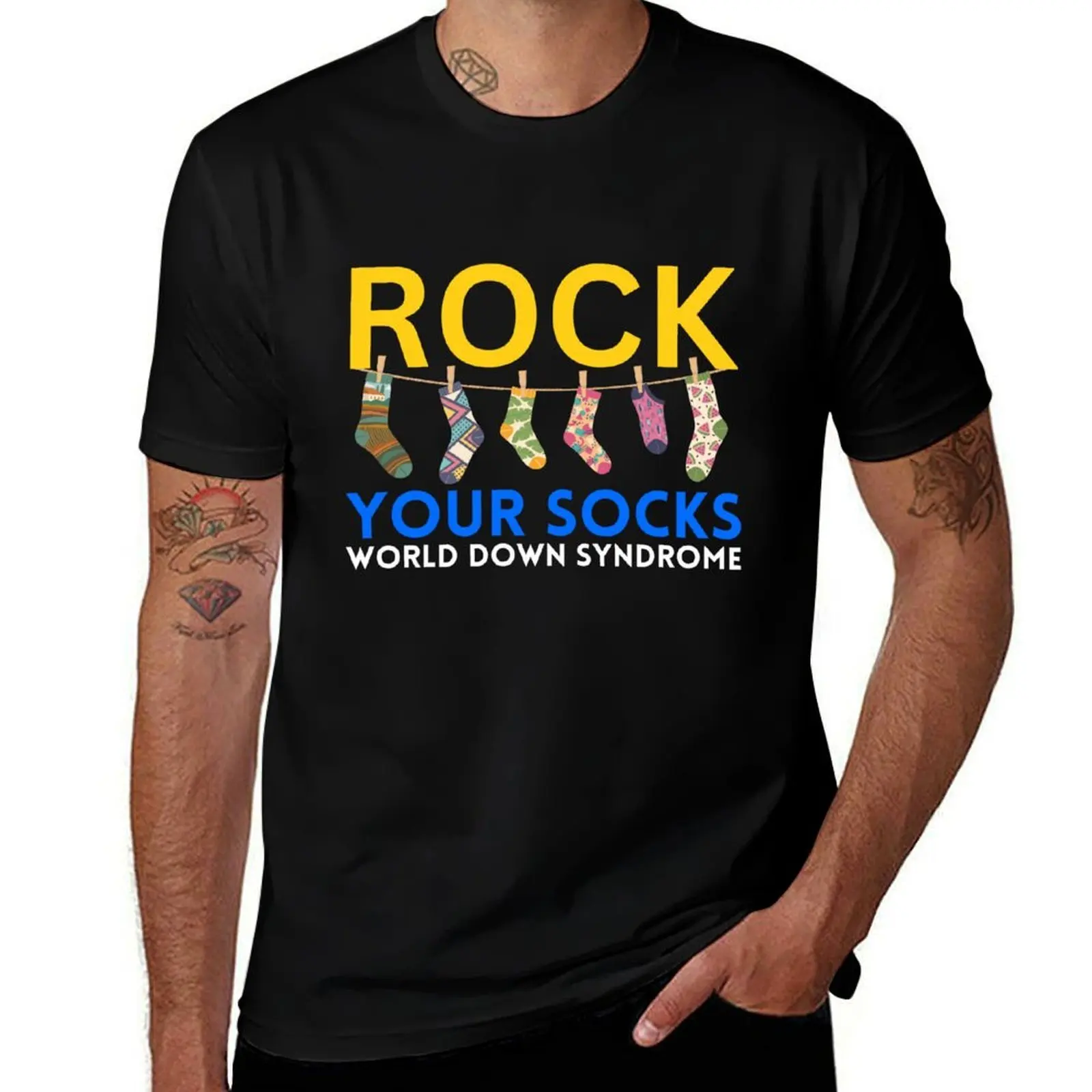 

Down Syndrome Awareness | down syndrome asian - Rock Your Socks Girls Boys T-Shirt shirts graphic mens plain t shirts