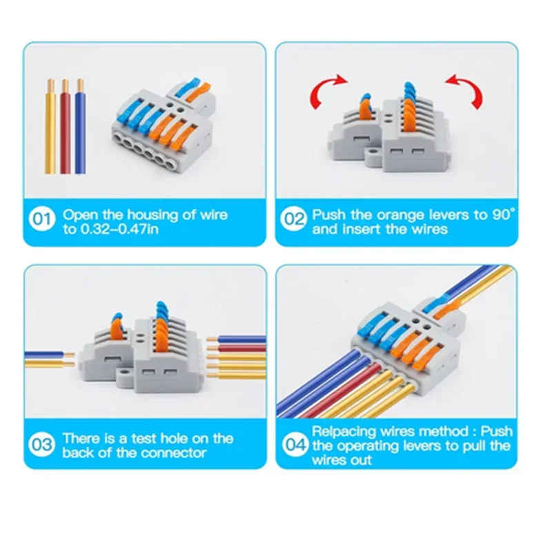 9Pcs Compact Splici…