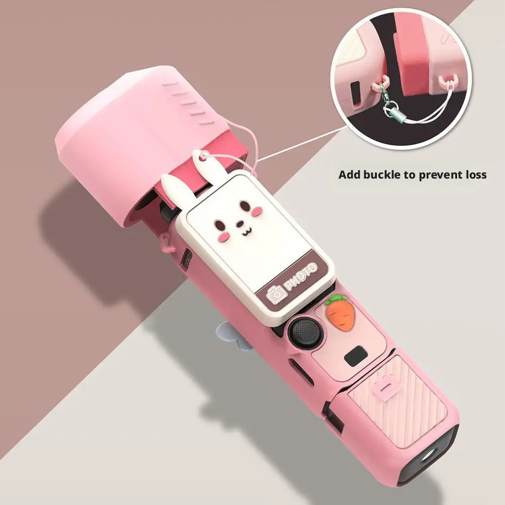 Untuk DJI POCKET 3 Aksesori Penutup Pelindung Kamera Olahraga Penutup Silikon Lembut Bodi Layar Pelindung Anti Jatuh