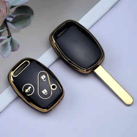 TPU-nyckelfodral med 2, 3, 4 knappar för Honda Fit CIVIC JAZZ Pilot Accord CR-V Freed Freed Pilot StepWGN Insight-nyckelskal 10 best sales 2009 Honda Fit - №3