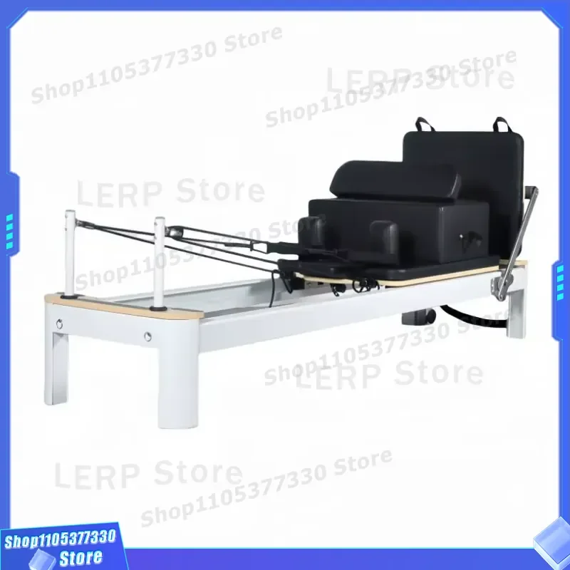 Portable Aluminum Core Bed for Women Yoga Pilates Home Fitness Equipment with ABS Wooden Box Packaging Lightweight Design