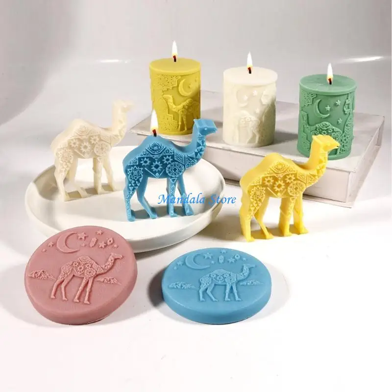 

U2JC Silicone Moon Camels Mould for Kids and Adults DIY Activity