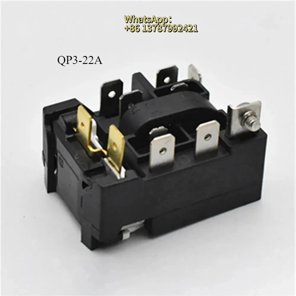 1PCS Refrigerator Freezer Compressor PTC Starter QP3-22A Overload Smart Protection Relay for Homa BCD-285K